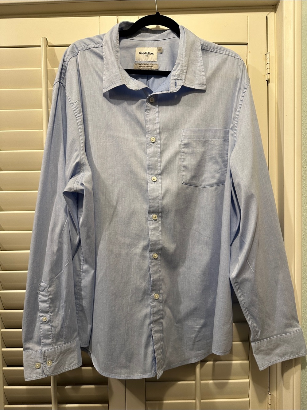 Goodfellow & Co Light Blue Men's Button-Down Dress Shirt